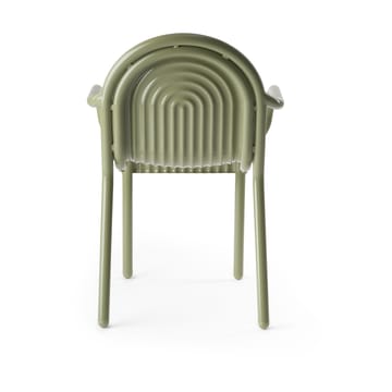 Groove καρέκλα με μπράτσα - Moss - Tom Dixon