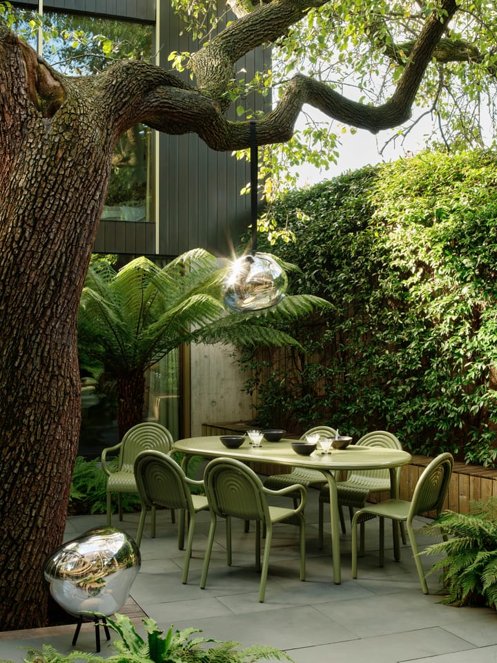 Groove καρέκλα με μπράτσα, Moss Tom Dixon