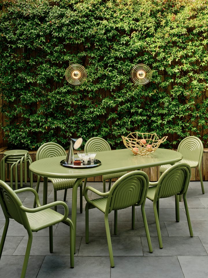 Groove καρέκλα με μπράτσα, Moss Tom Dixon