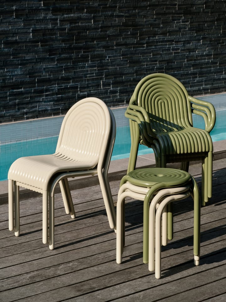 Groove καρέκλα με μπράτσα, Moss Tom Dixon