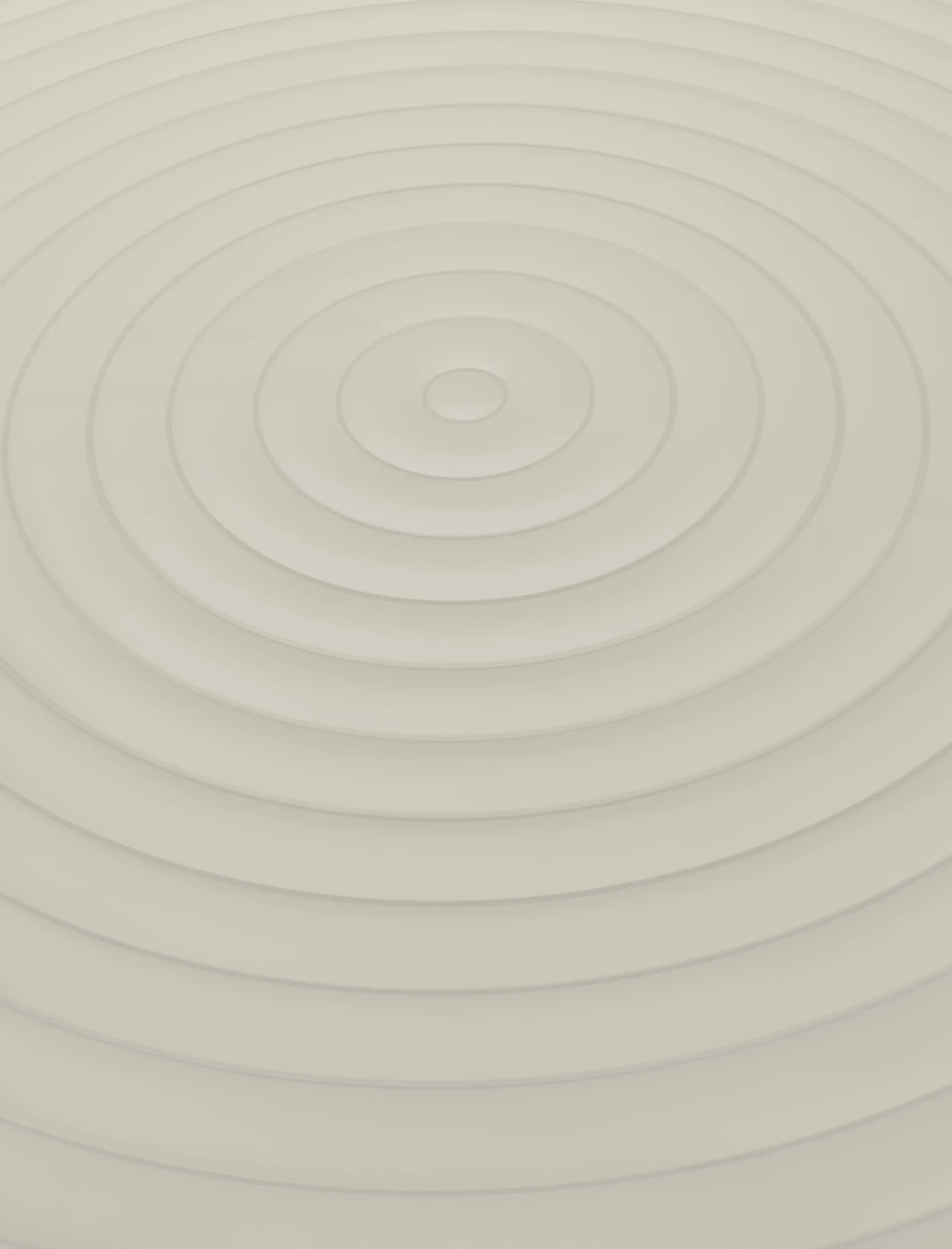 Groove καφέ τραπέζι στρογγυλό - Putty, Ø70 cm Tom Dixon