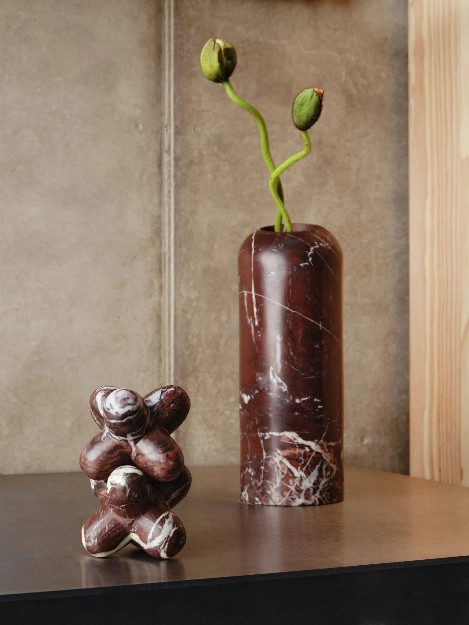 Jack διακοσμητικό αντικείμενο, Flamingo marble, 10x8,5 εκ. Tom Dixon