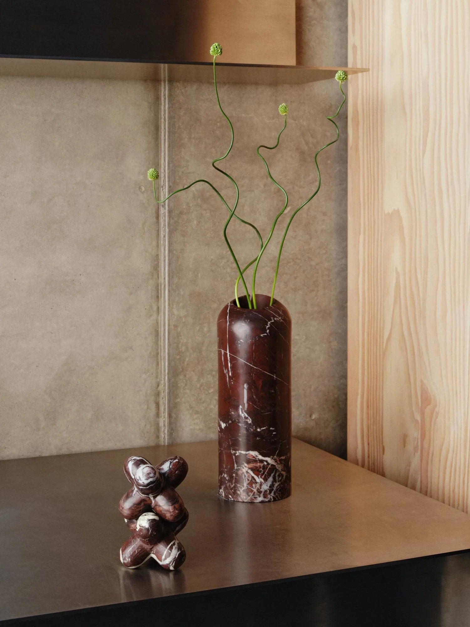 Jack διακοσμητικό αντικείμενο, Flamingo marble, 10x8,5 εκ. Tom Dixon