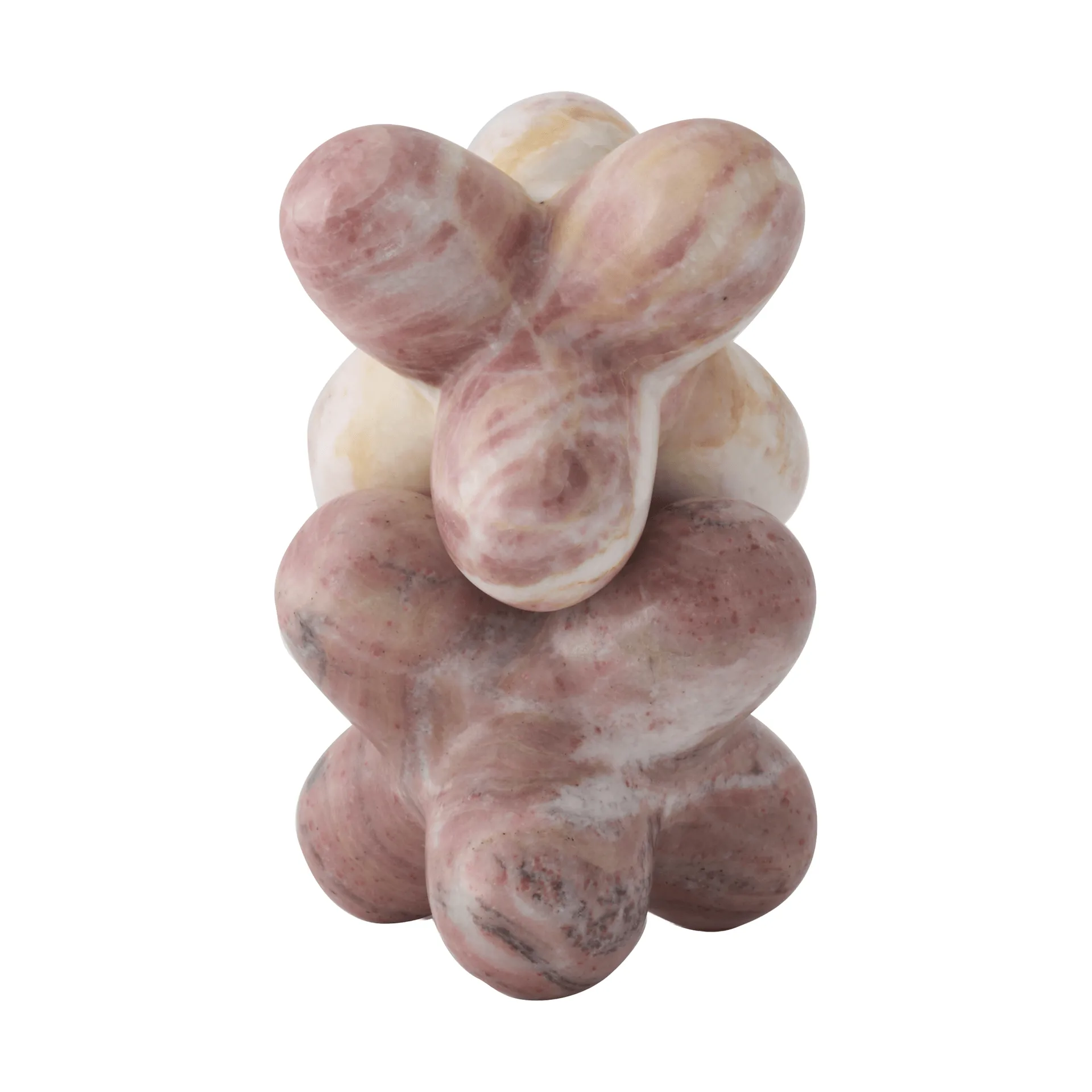 Jack διακοσμητικό αντικείμενο, Pink indian onyx, 10x8,5 εκ. Tom Dixon