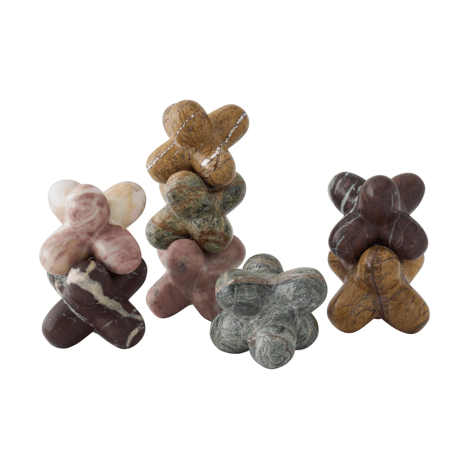 Jack διακοσμητικό αντικείμενο, Pink indian onyx, 10x8,5 εκ. Tom Dixon