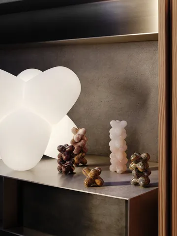 Jack διακοσμητικό αντικείμενο - Pink indian onyx, 10x8,5 εκ. - Tom Dixon