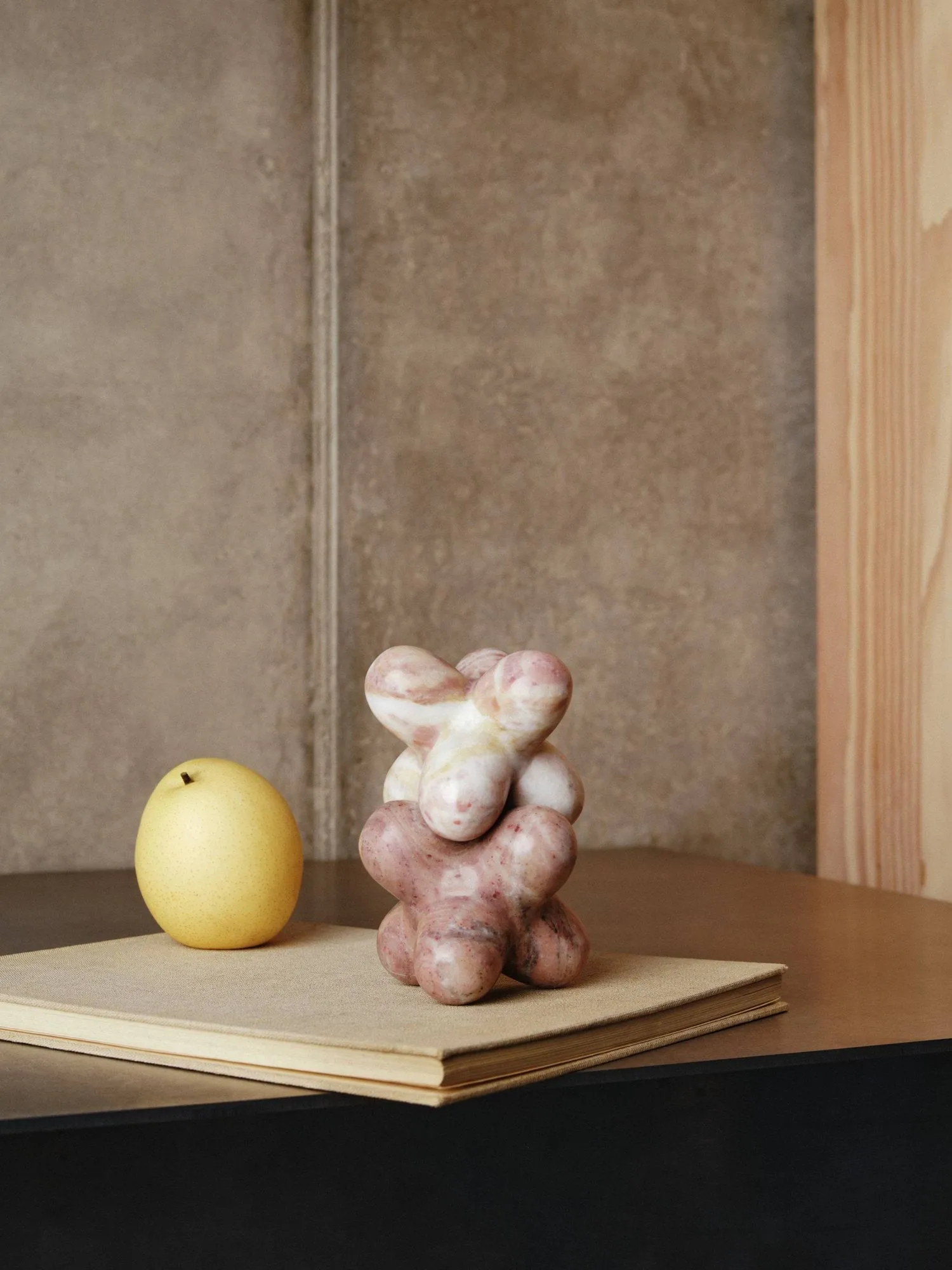 Jack διακοσμητικό αντικείμενο, Pink indian onyx, 10x8,5 εκ. Tom Dixon