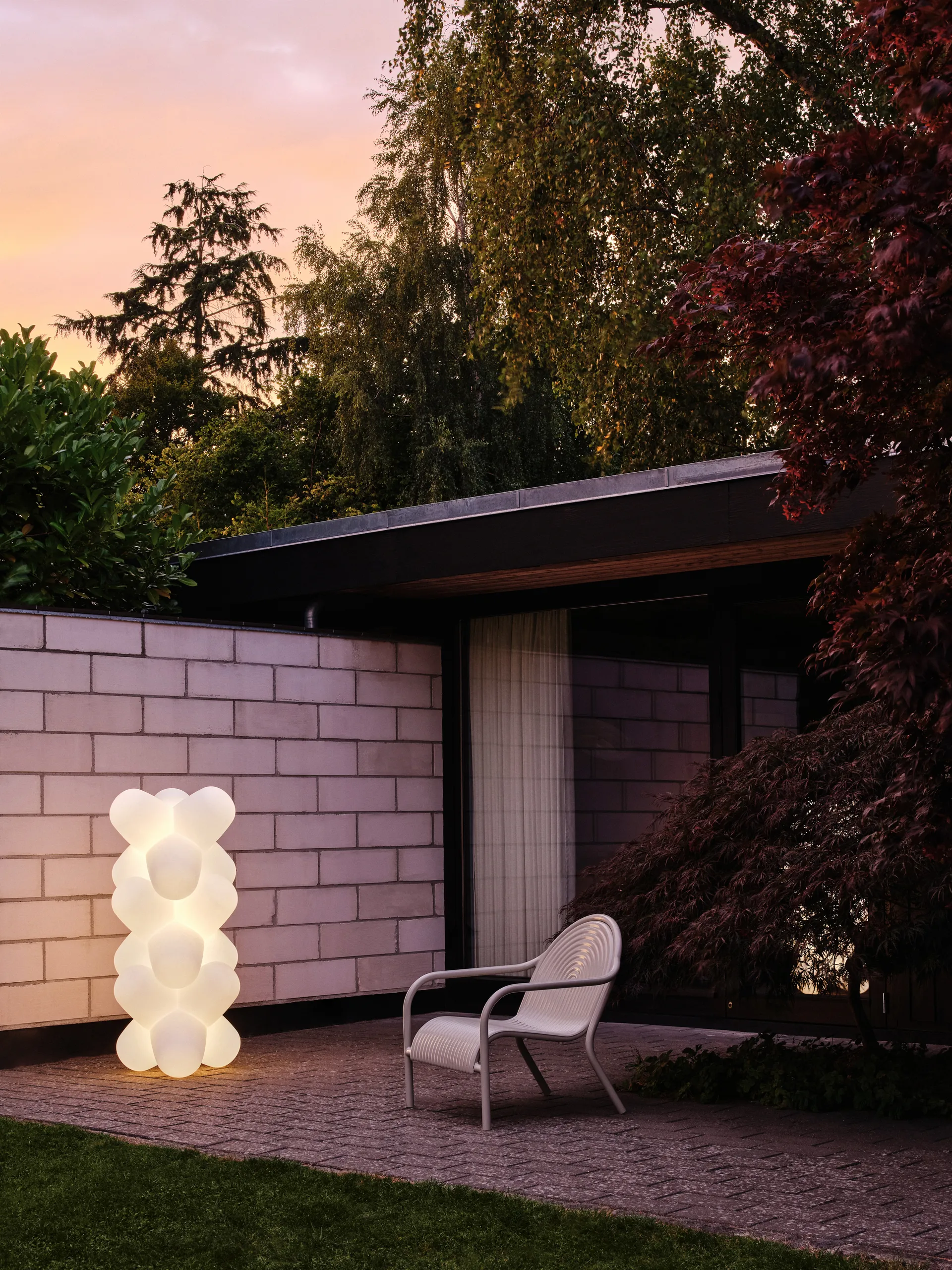 Jack φορητή επιτραπέζια λάμπα, White Tom Dixon