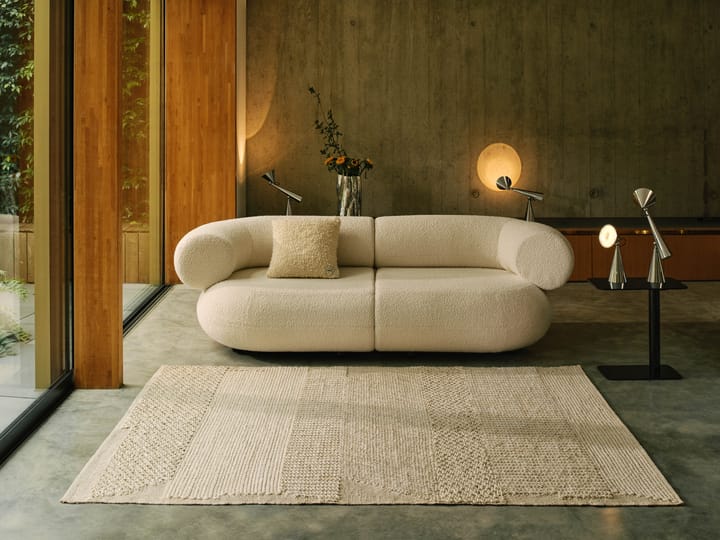Knotty χαλί, Λευκό 170x240 εκ Tom Dixon