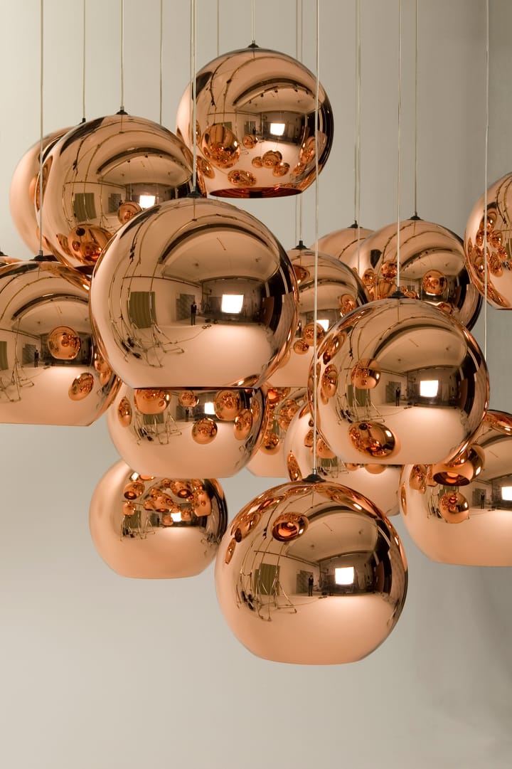 Κρεμαστό φωτιστικό LED Copper Wide 50 cm - Copper - Tom Dixon