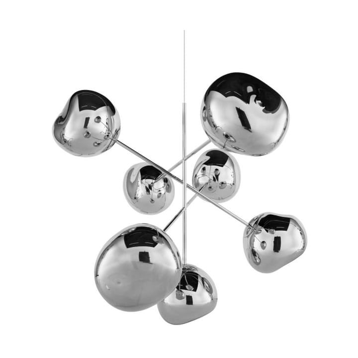 Melt Chandelier large πολυέλαιος LED 196 cm - Silver - Tom Dixon