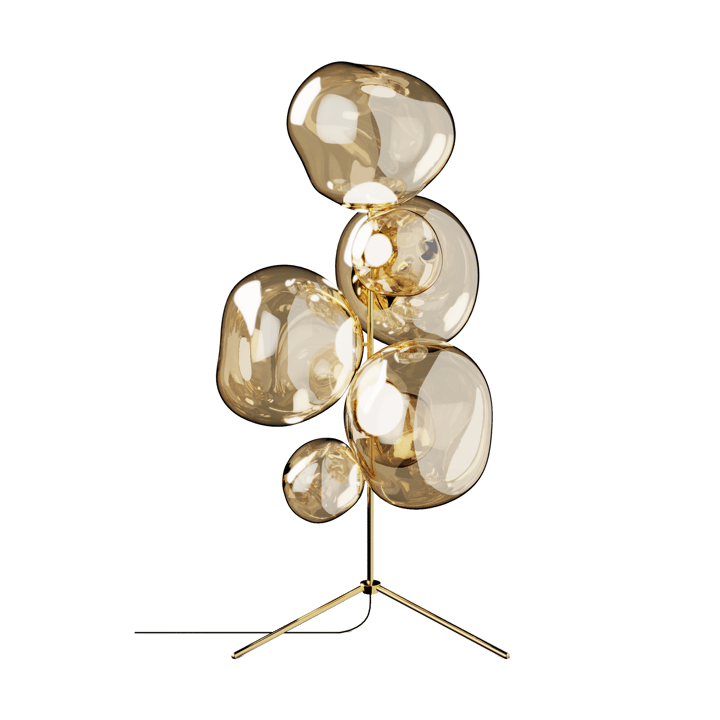 Melt Chandelier φωτιστικό δαπέδου LED 175 cm - Gold - Tom Dixon