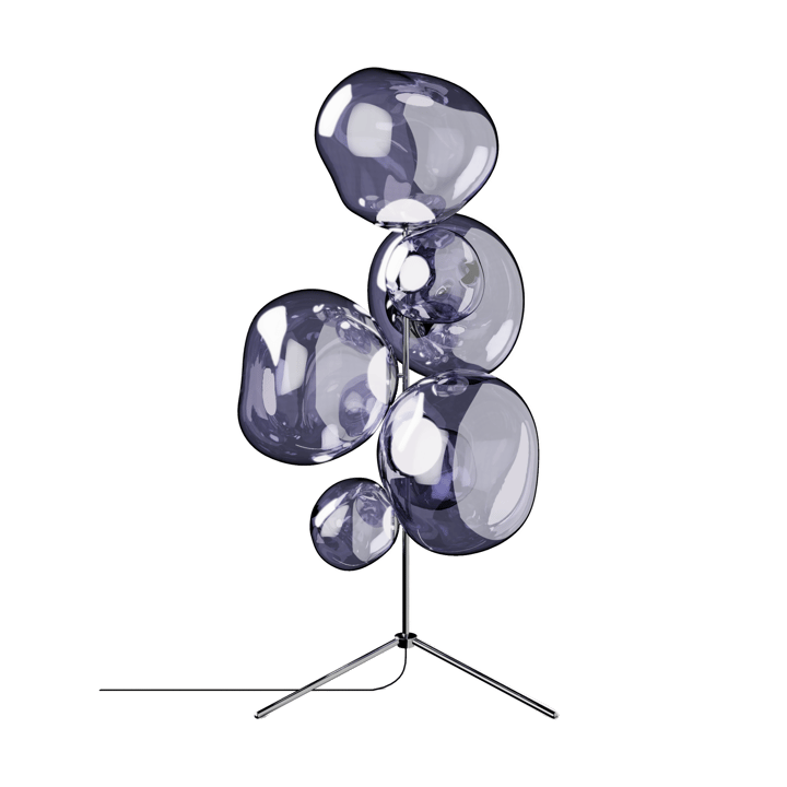 Melt Chandelier φωτιστικό δαπέδου LED 175 cm - Smoke - Tom Dixon