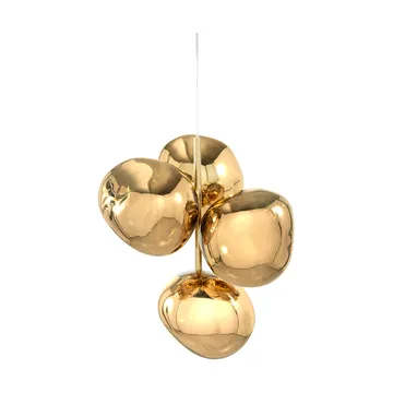 Melt Chandelier mini πολυέλαιος LED 63,4 cm - Gold - Tom Dixon