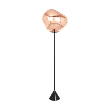 Melt Cone slim επιδαπέδιο φωτιστικό LED 180 cm - Copper - Tom Dixon