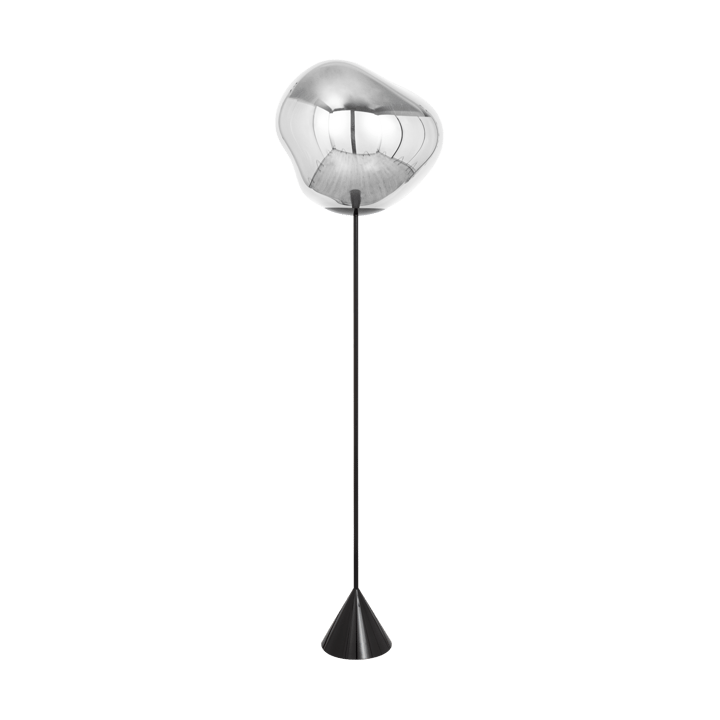 Melt Cone slim επιδαπέδιο φωτιστικό LED 180 cm - Silver - Tom Dixon