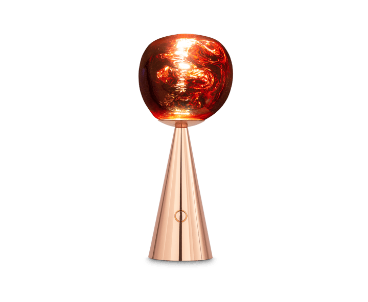 Φορητό επιτραπέζιο φωτιστικό Melt, Copper Tom Dixon