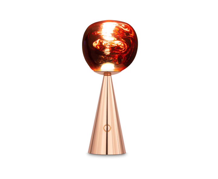 Φορητό επιτραπέζιο φωτιστικό Melt, Copper Tom Dixon