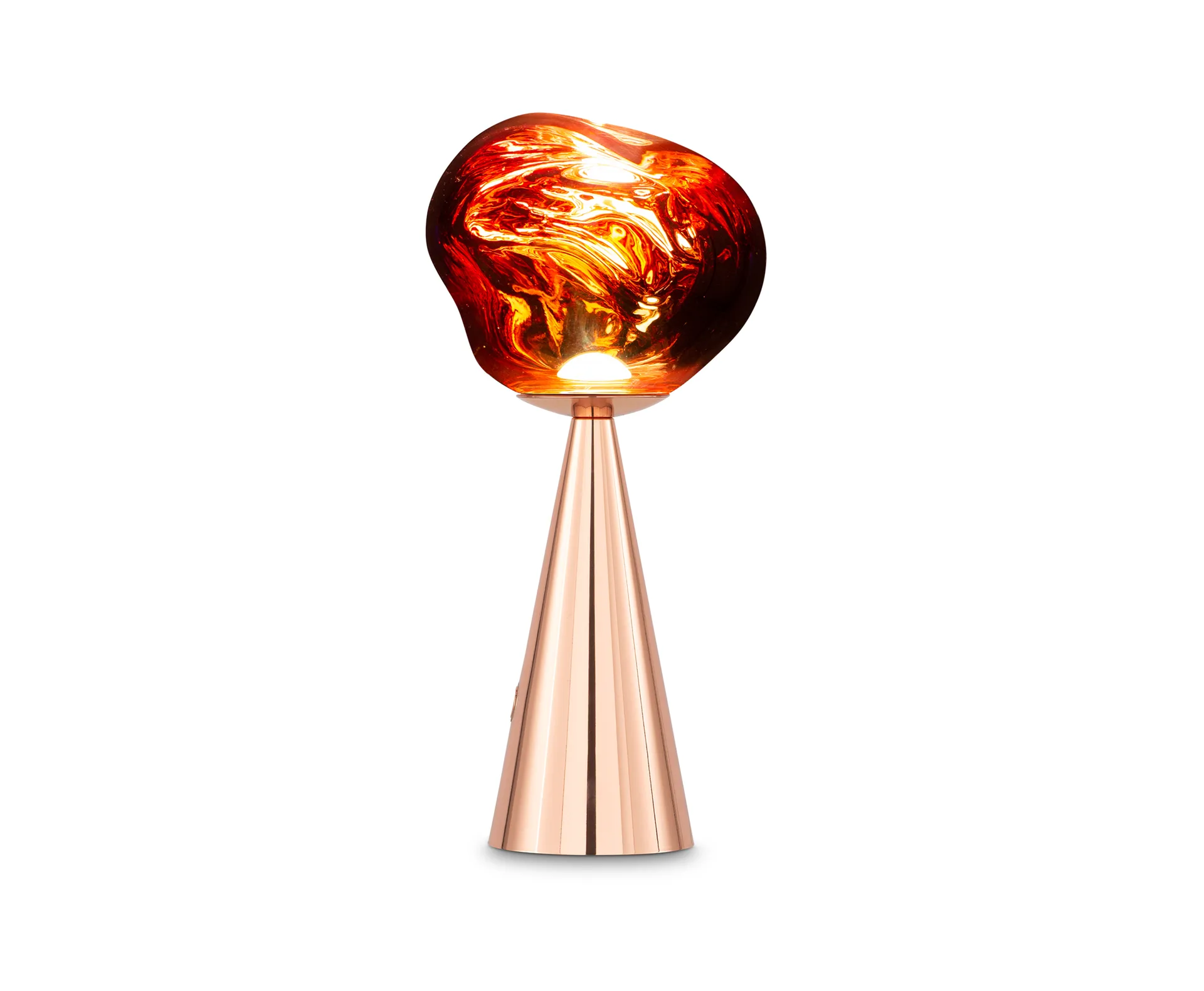 Φορητό επιτραπέζιο φωτιστικό Melt, Copper Tom Dixon