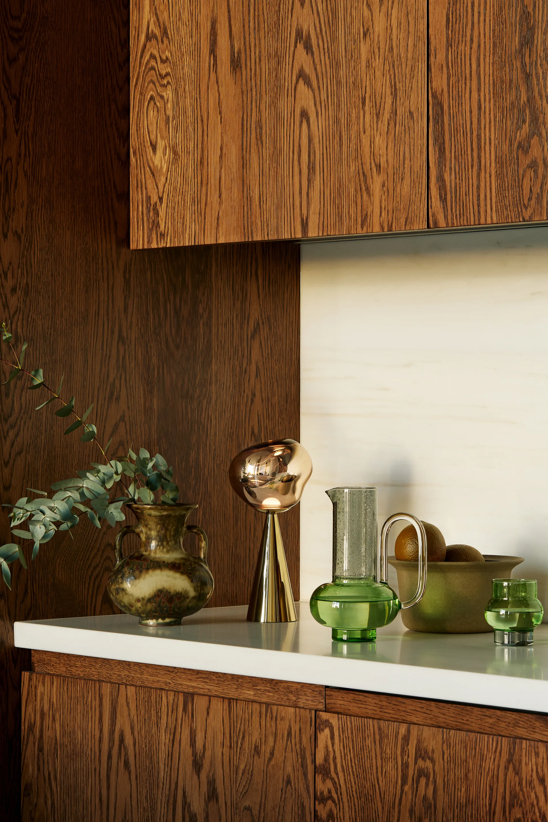 Φορητό επιτραπέζιο φωτιστικό Melt, Gold Tom Dixon