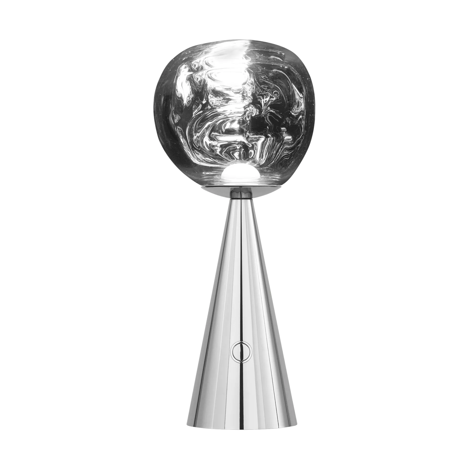Melt φορητό επιτραπέζιο φωτιστικό LED 28.5 cm, Silver Tom Dixon