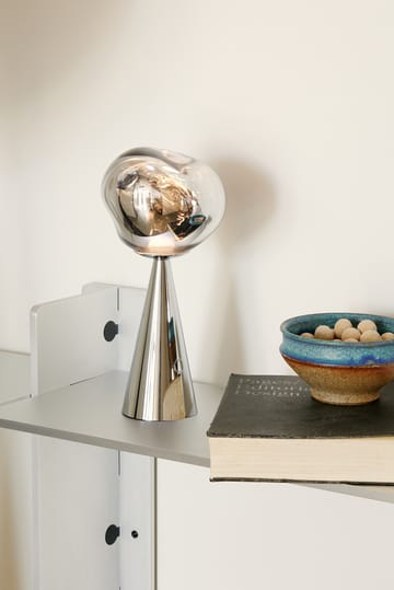 Melt φορητό επιτραπέζιο φωτιστικό LED 28.5 cm - Silver - Tom Dixon