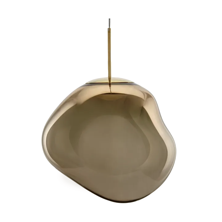 Melt κρεμαστό φωτιστικό LED - Bronze, medium 50x50 cm - Tom Dixon