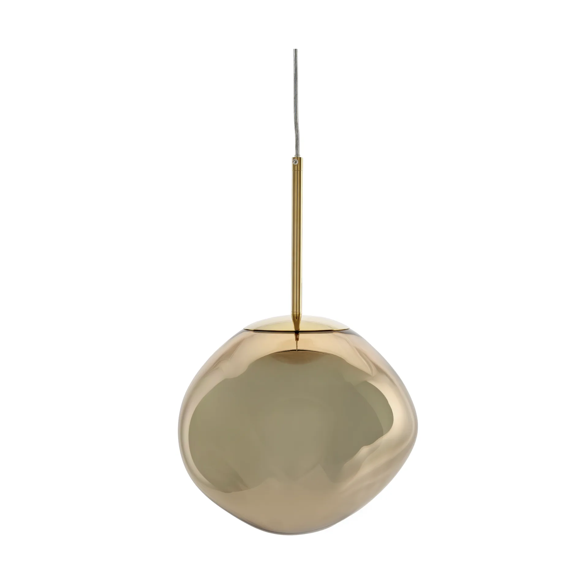 Melt κρεμαστό φωτιστικό LED, Bronze, mini 27x28 cm Tom Dixon
