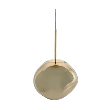 Melt κρεμαστό φωτιστικό LED - Bronze, mini 27x28 cm - Tom Dixon