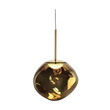 Melt κρεμαστό φωτιστικό LED - Bronze, mini 27x28 cm - Tom Dixon