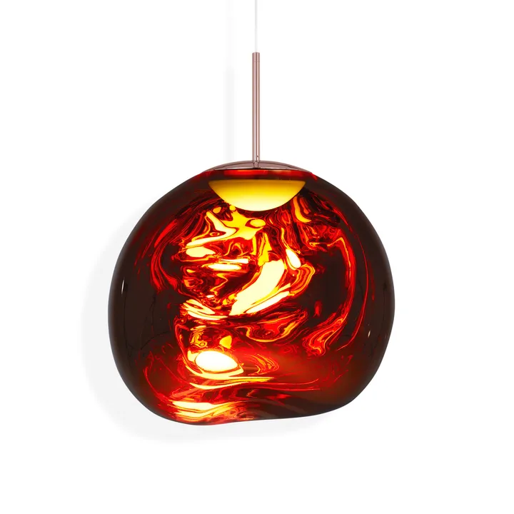 Melt κρεμαστό φωτιστικό LED - Copper, medium 50x50 cm - Tom Dixon