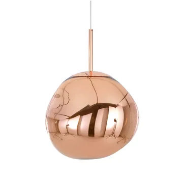 Melt κρεμαστό φωτιστικό LED - Copper, mini 27x28 cm - Tom Dixon