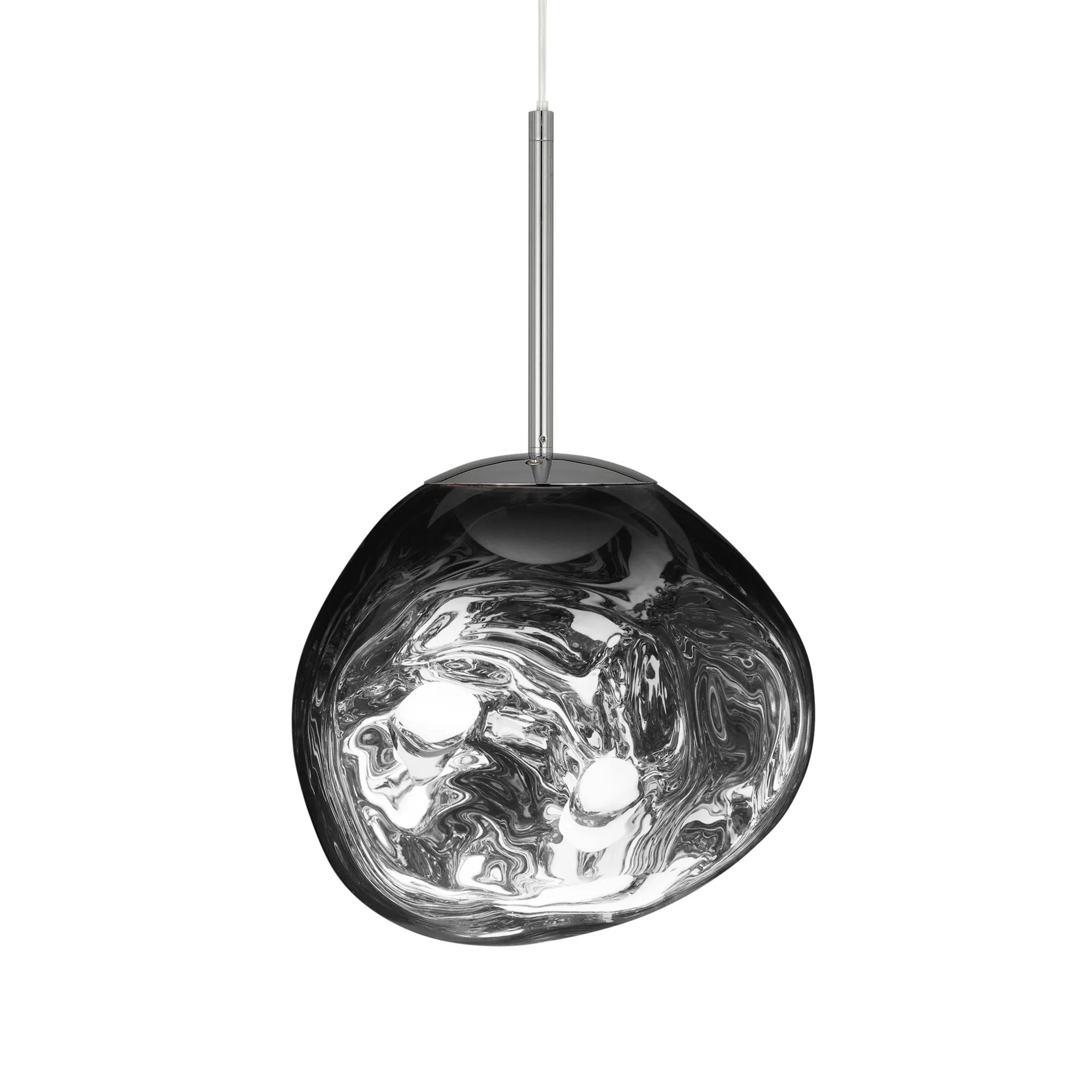 Melt κρεμαστό φωτιστικό LED, Χρώμιο, mini 27x28 cm Tom Dixon
