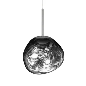Melt κρεμαστό φωτιστικό LED - Χρώμιο, mini 27x28 cm - Tom Dixon
