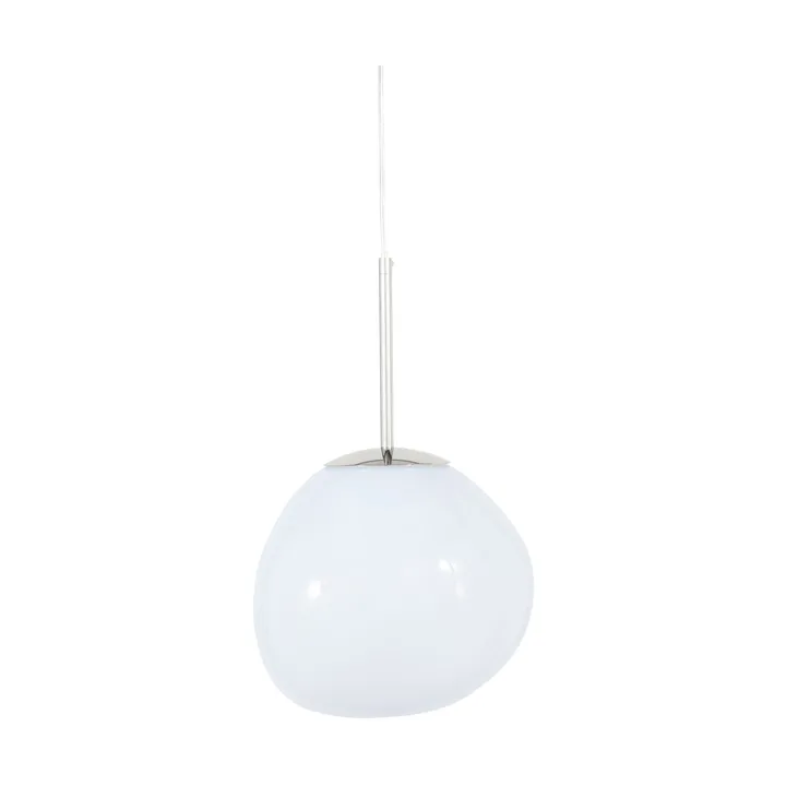 Melt κρεμαστό φωτιστικό LED - Opal-silver, mini 27x28 cm - Tom Dixon