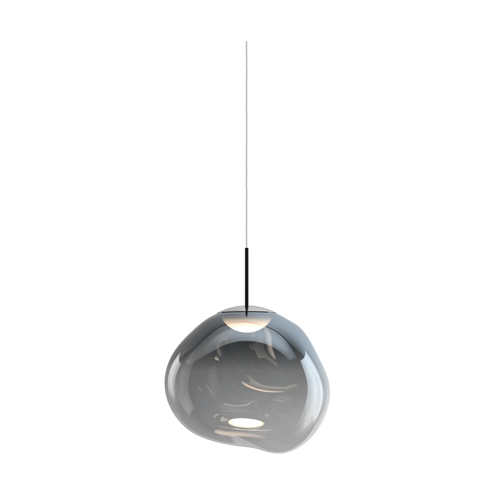 Melt κρεμαστό φωτιστικό LED, Νικέλιο Tom Dixon