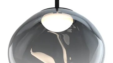 Melt κρεμαστό φωτιστικό LED μίνι - Νικέλιο - Tom Dixon