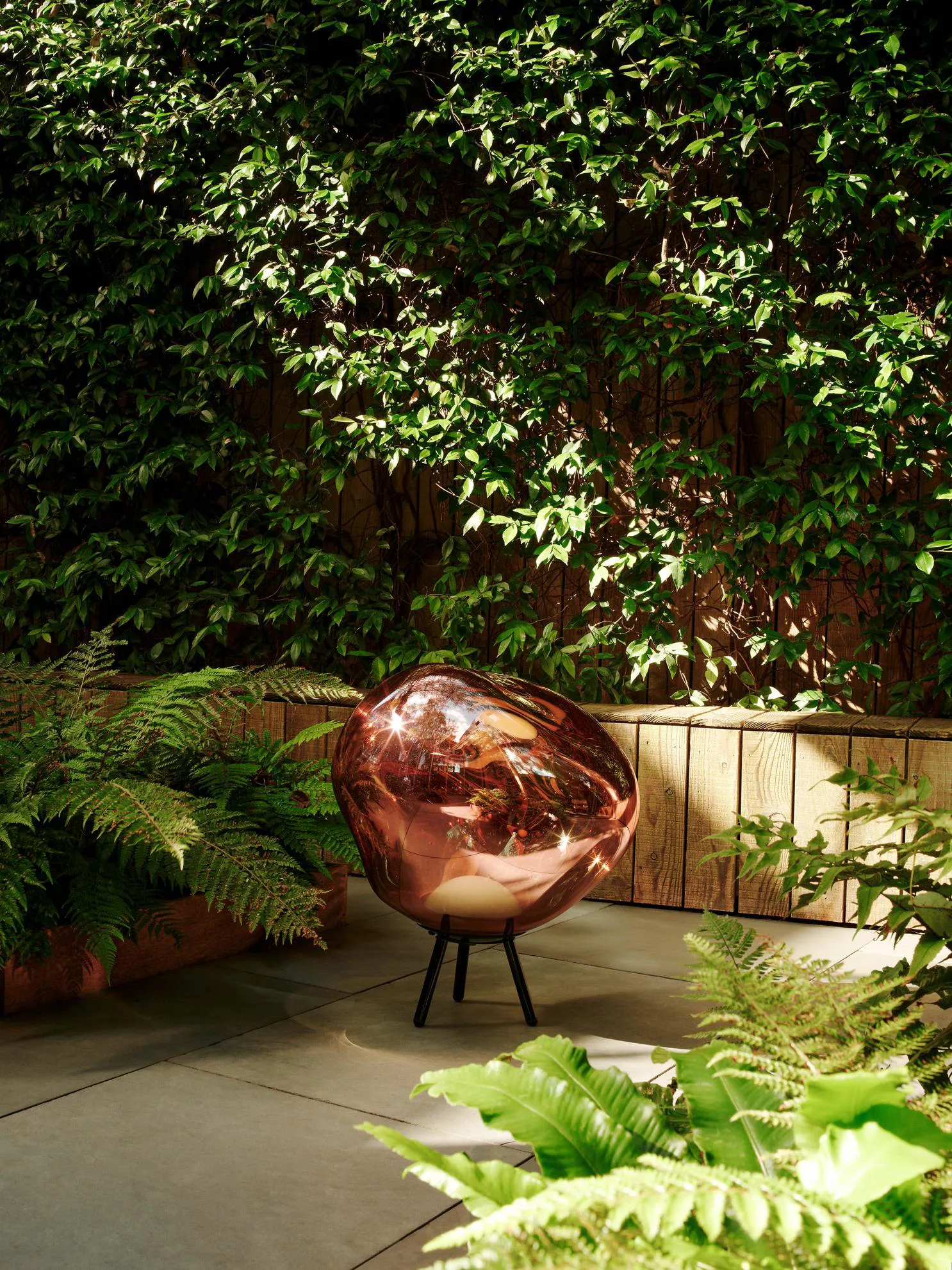 Melt Portable LED Large επιδαπέδιο φωτιστικό, Copper Tom Dixon