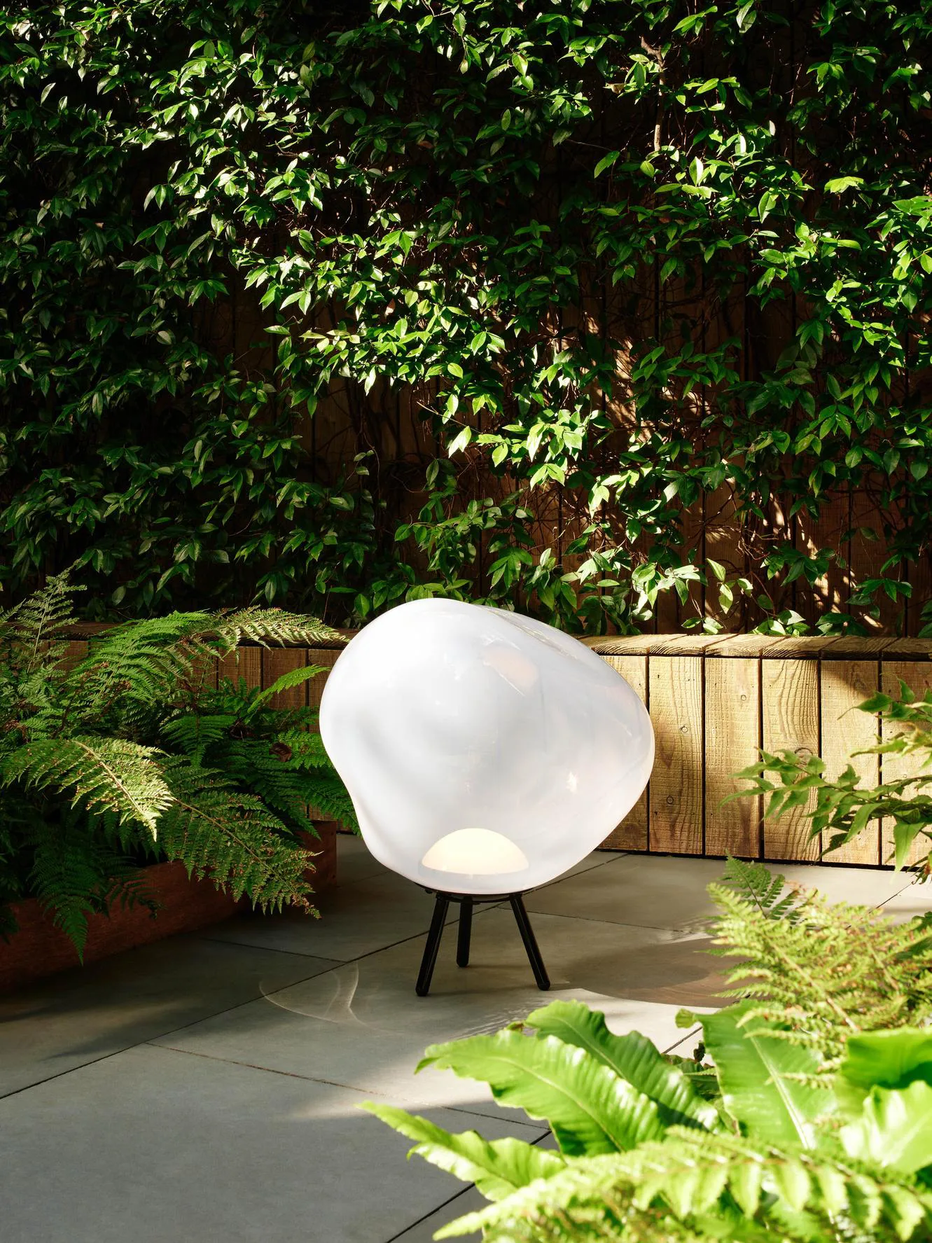 Melt Portable LED Large επιδαπέδιο φωτιστικό, Opal Tom Dixon