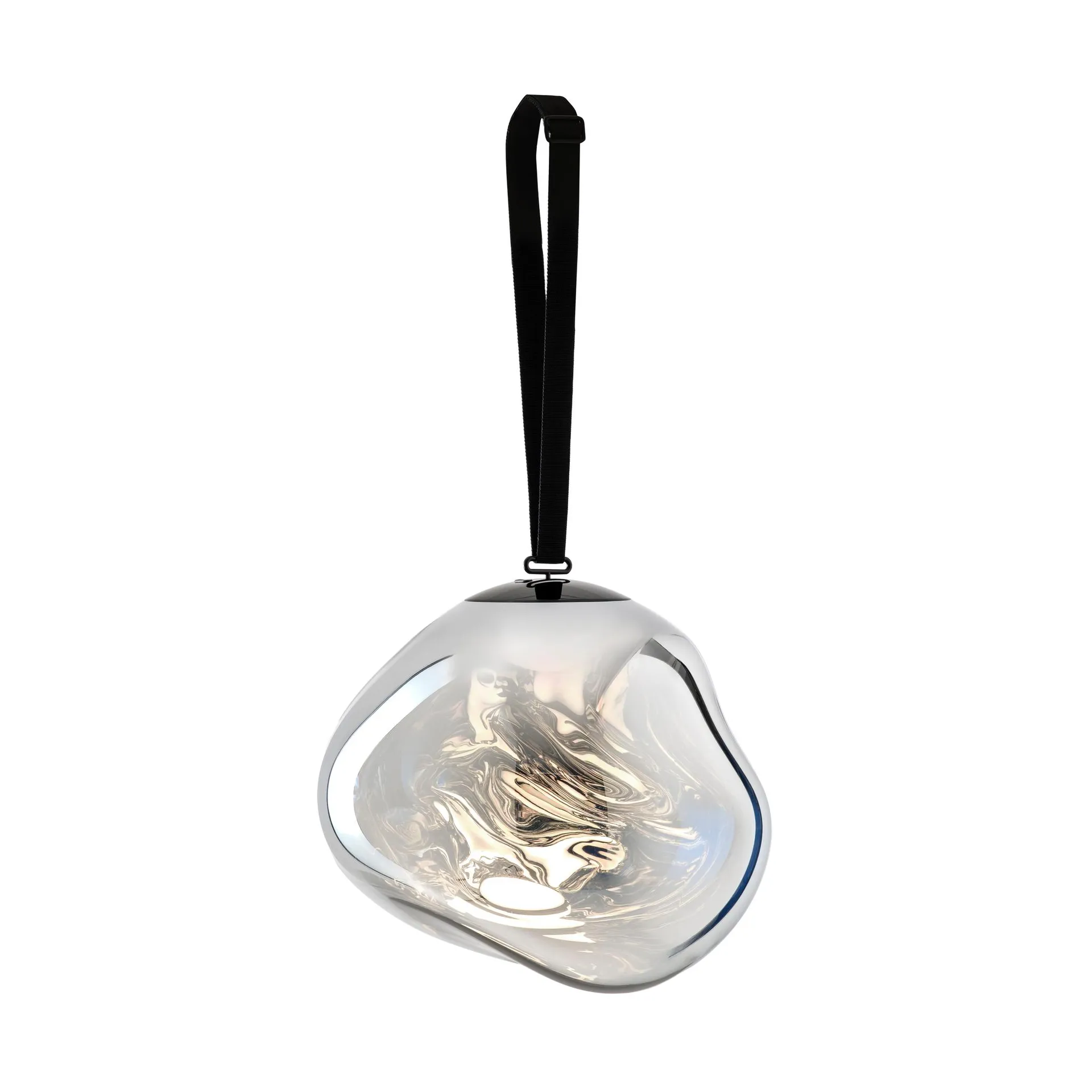 Melt Portable LED Large επιδαπέδιο φωτιστικό, Silver Tom Dixon