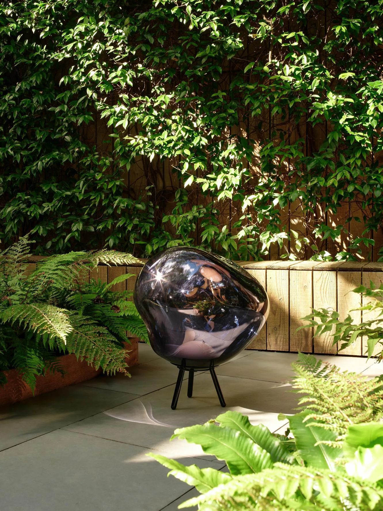 Melt Portable LED Large επιδαπέδιο φωτιστικό, Smoke Tom Dixon