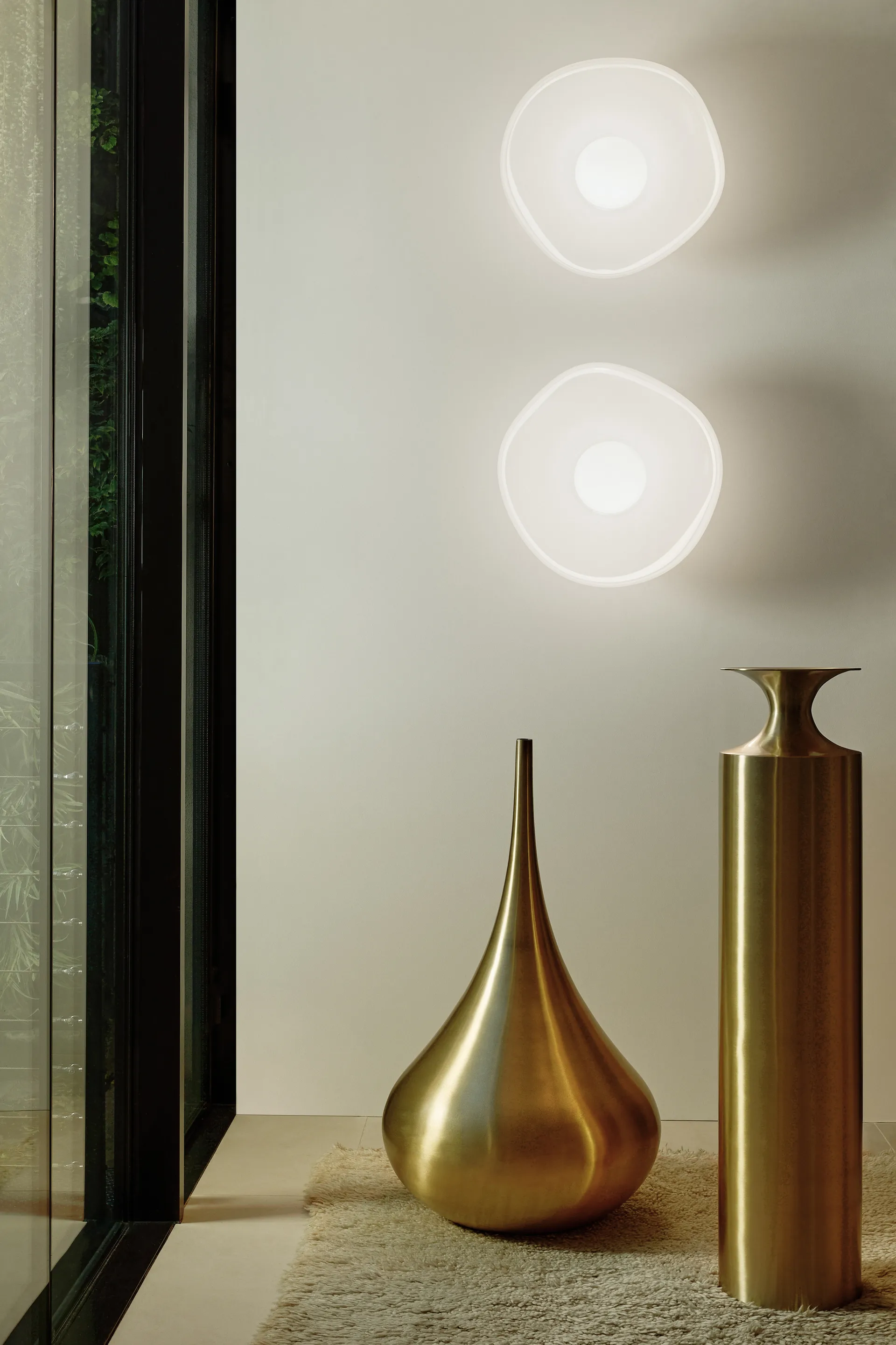 Melt Surface LED επιτοίχιο φωτιστικό, Opal-gold Tom Dixon