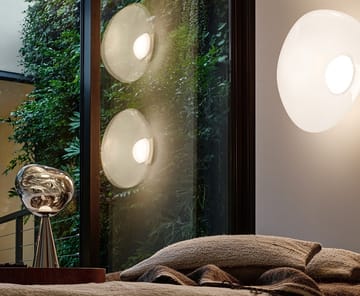 Melt Surface LED επιτοίχιο φωτιστικό - Opal-silver - Tom Dixon