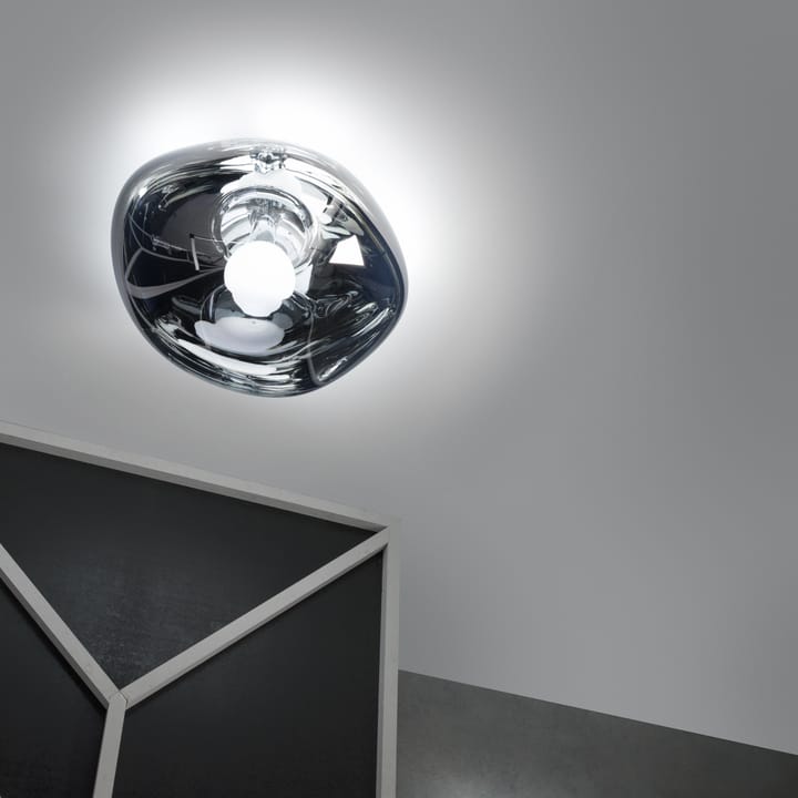 Melt Surface φωτιστικό LED τοίχου/οροφής - Χρώμιο - Tom Dixon