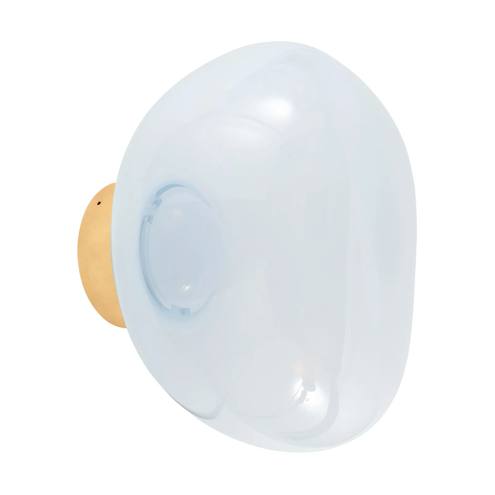 Melt Surface mini επιτοίχιο φωτιστικό LED 30 cm, Opal-gold Tom Dixon