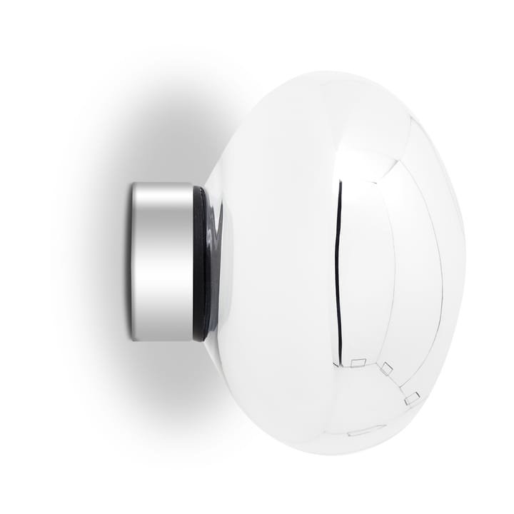 Melt Surface mini επιτοίχιο φωτιστικό LED 30 cm - Silver - Tom Dixon