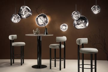 Melt Surface mini επιτοίχιο φωτιστικό LED 30 cm - Silver - Tom Dixon