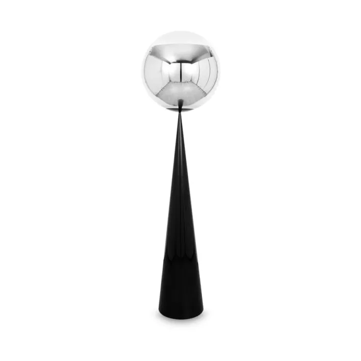 Mirror Ball fat επιδαπέδιο φωτιστικό LED 175,5 cm, Silver-silver Tom Dixon