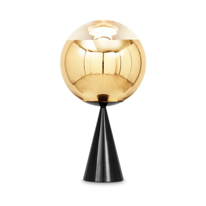 Mirror Ball fat επιτραπέζιο φωτιστικό LED 46,5 cm, Silver-silver Tom Dixon