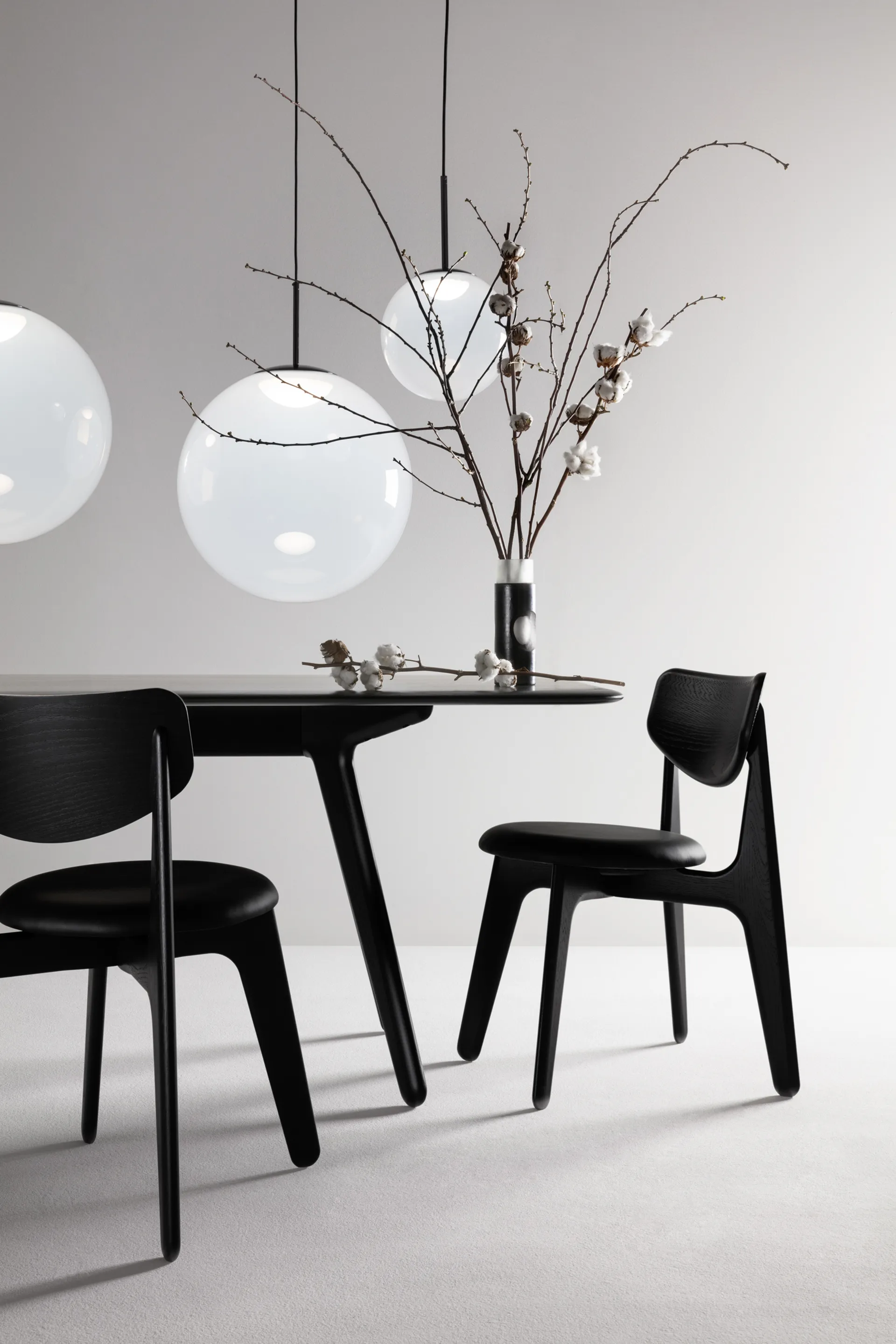 Κρεμαστό φωτιστικό Opal Ø50 cm, White Tom Dixon